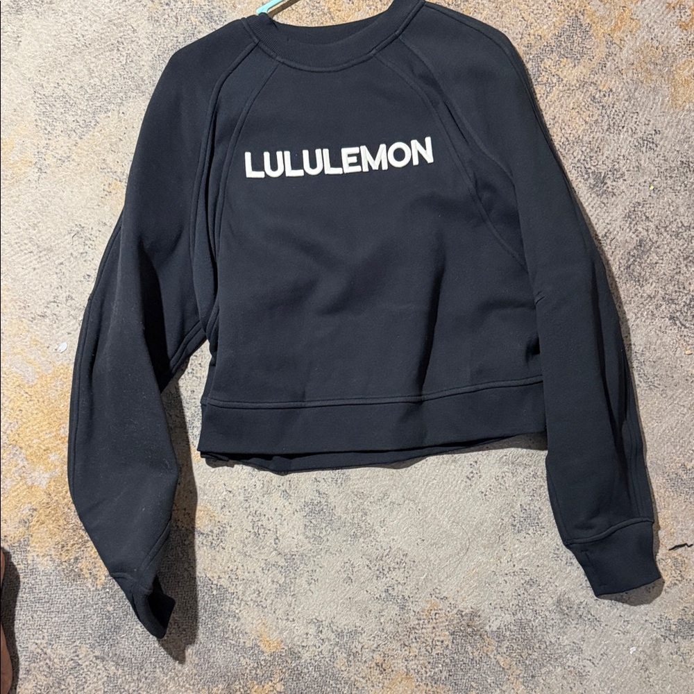 lululemon athletica Black Sweatshirt